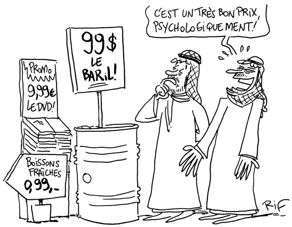 Le baril à 99 dollars