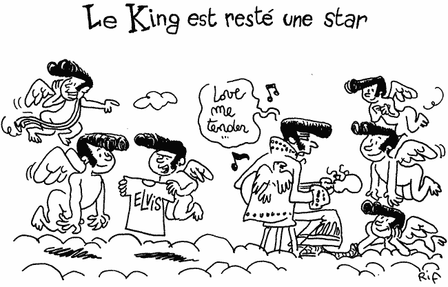 Le 16 août 1977, le "roi du rock" décédait chez lui, à Graceland, laissant l'Amérique en deuil.