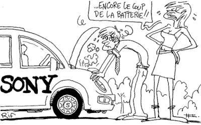 Sony et ses batteries
