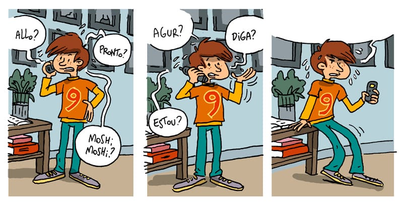 Strip bd pour Averbode
