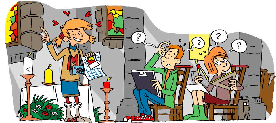 Illustration pour une revue pour enfants