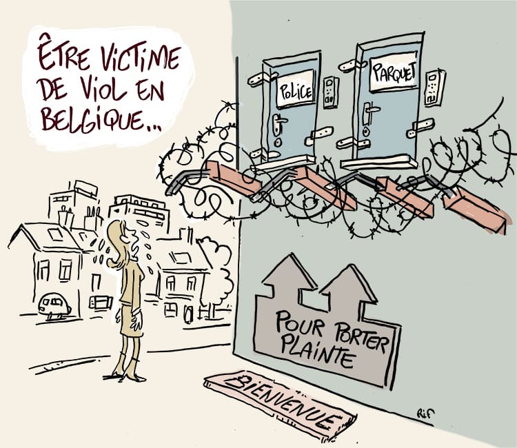 Porter plainte pour viol en Belgique