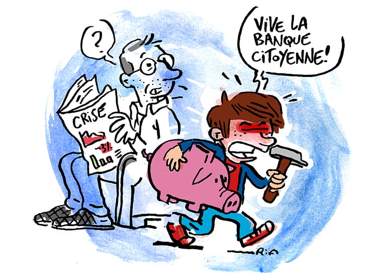 Illustration pour Déclic- Oxfam