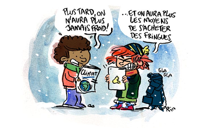 Illustration pour Déclic- Oxfam