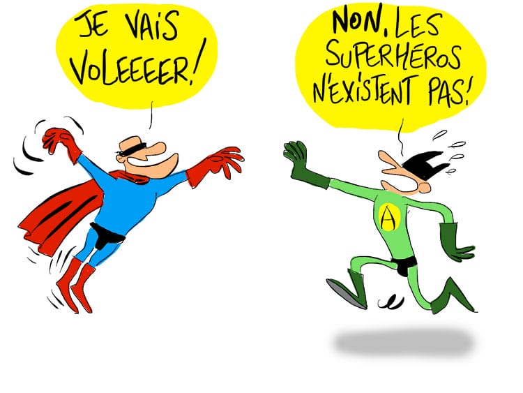 Dessin pour la couverture du catalogue de fin d'année d'Amnesty