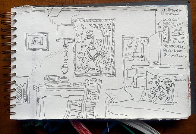 Salon (détail)