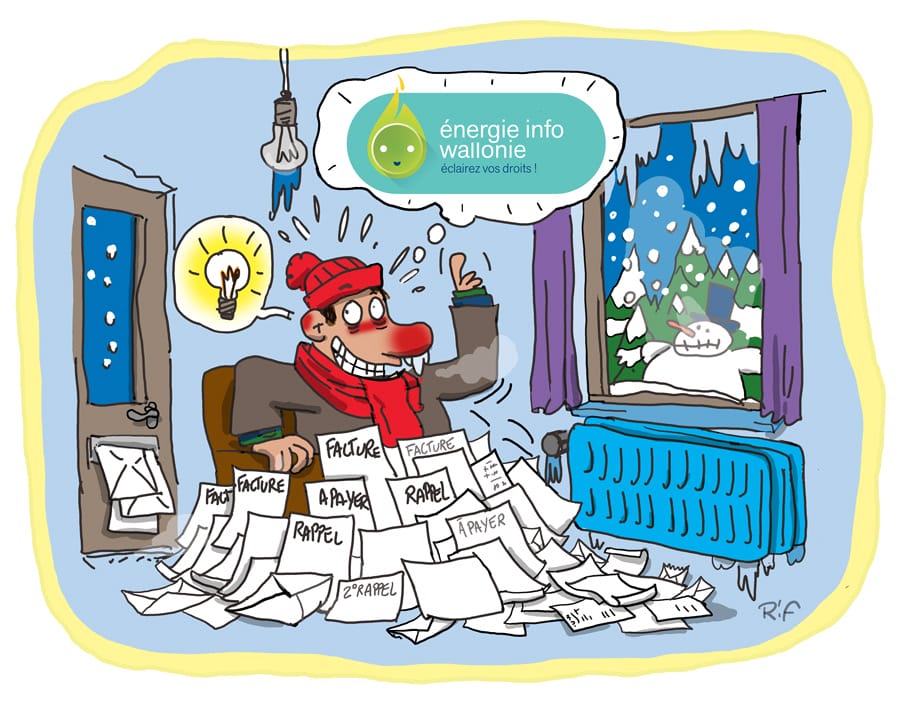 Illustration pour la communication de l'asbl énergie info wallonie.