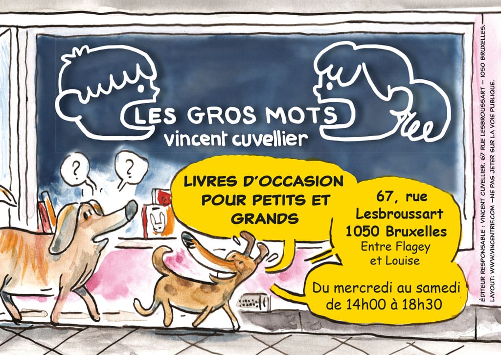 Flyer pour Les gros mots