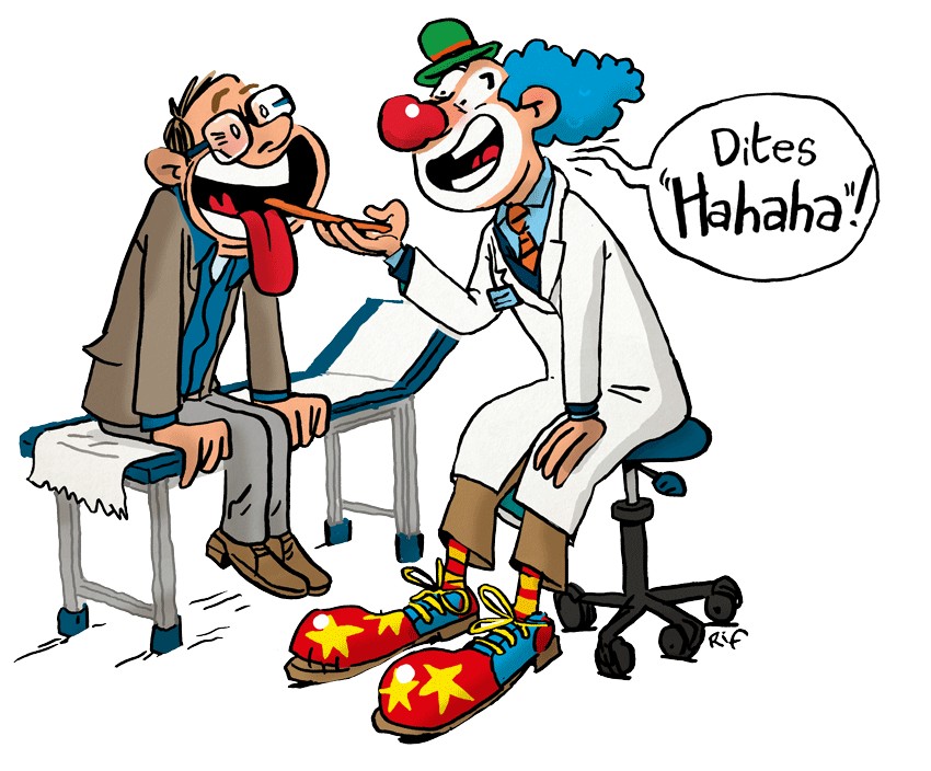 illustrations sur le pouvoir du rire 