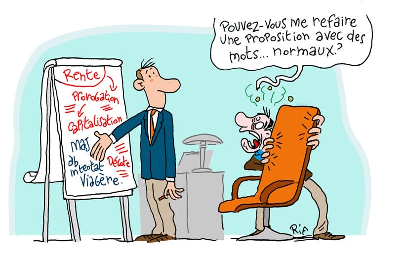Le langage des assureurs