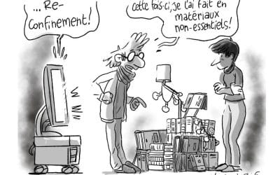 Re-confinement essentiel