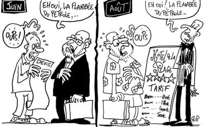 Flambée du prix du pétrole