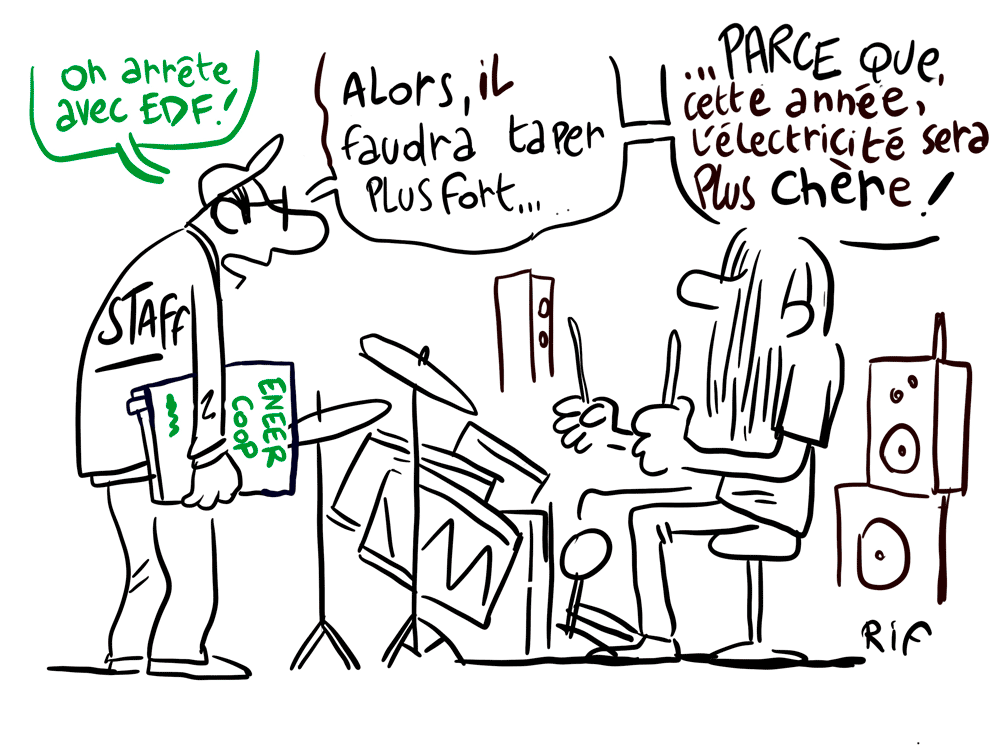 Choix du fournisseur d'électricité - festivals et politiques de transition écologique en Occitanie