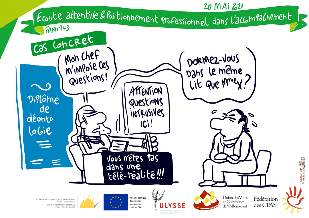 Nos préjugés et nos valeurs agissent sur nos perceptions - facilitation visuelle sur l'écoute active