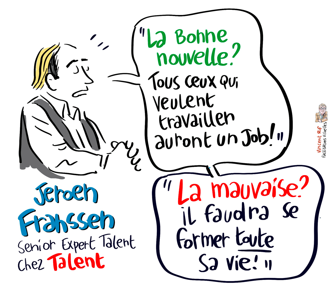 Jeroen Franssen est expert du marché du travail pour Agoria