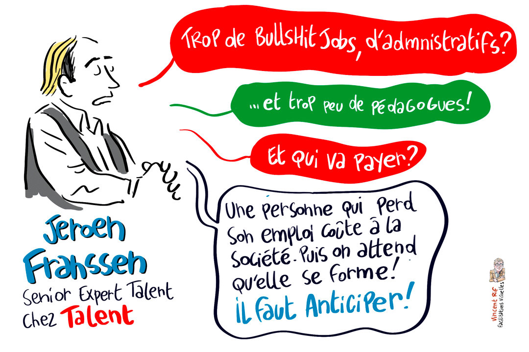 Jeroen Franssen est expert du marché du travail pour Agoria