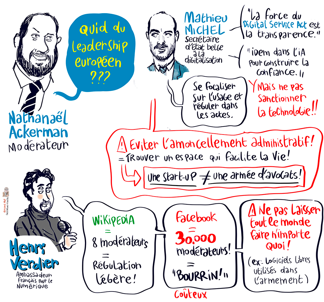 Leadership_numerique souveraineté et régulation du numérique avec Henri Verdier et Mathieu Michel