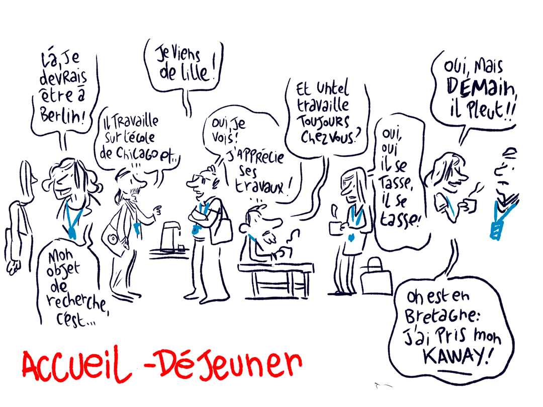 facilitation visuelle du déjeunerau colloque GIS HYBRIDA IS, chez Askoria