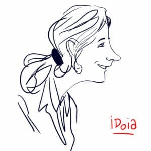 Portrait dessiné sur iPad de idoia