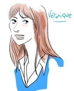 Portrait caricature rapide par vincent Rif