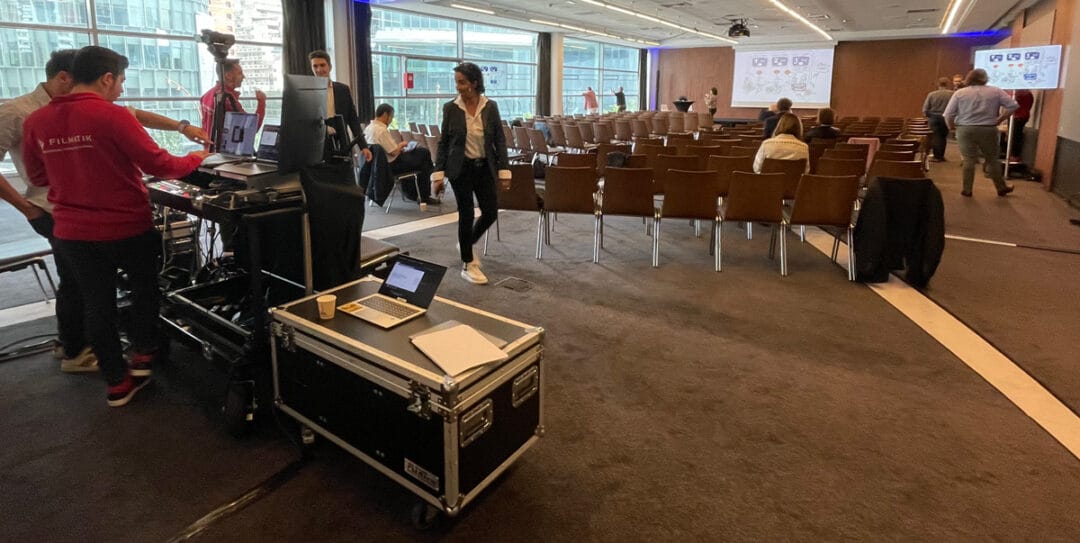 Dispositif technique de la facilitation visuelle à Meliá Paris La Défense