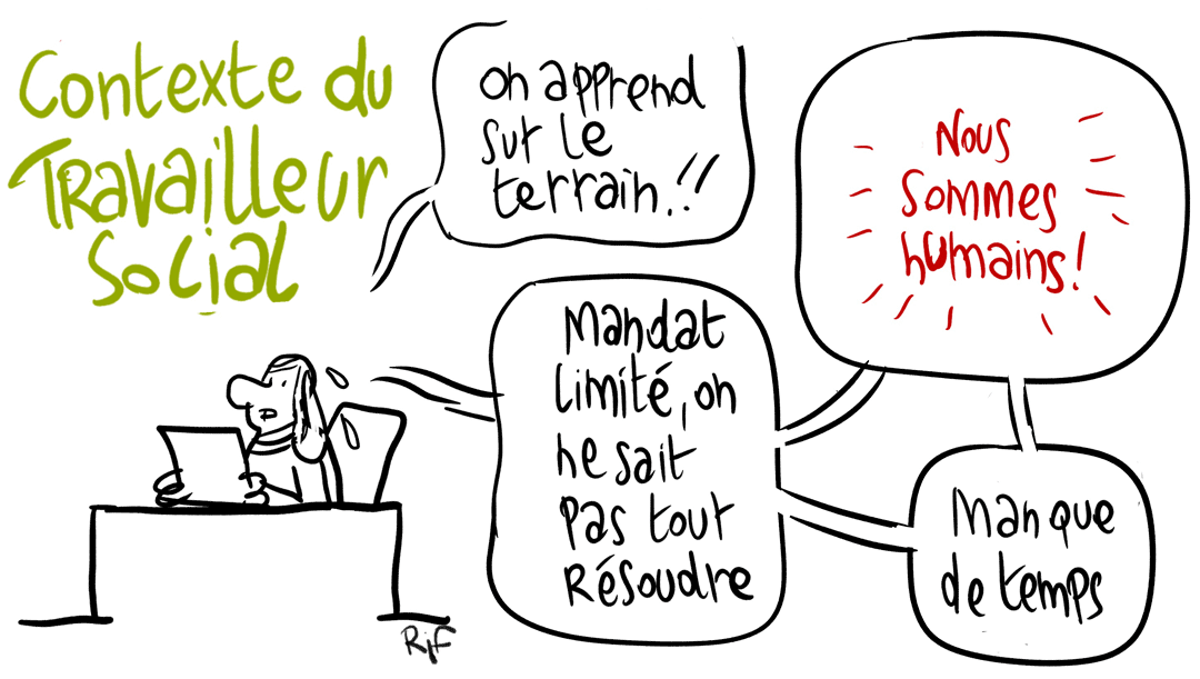 migrant troubles psychologique aides et le travailleurs social