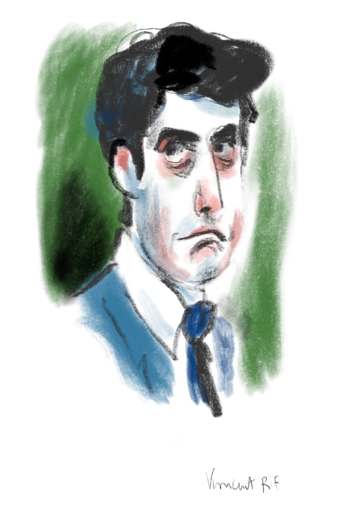 Caricature de Gabril Attal