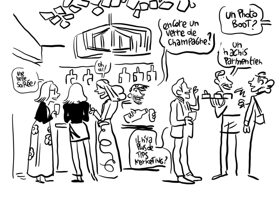 discussion informelles des invitéd de l'Adetem