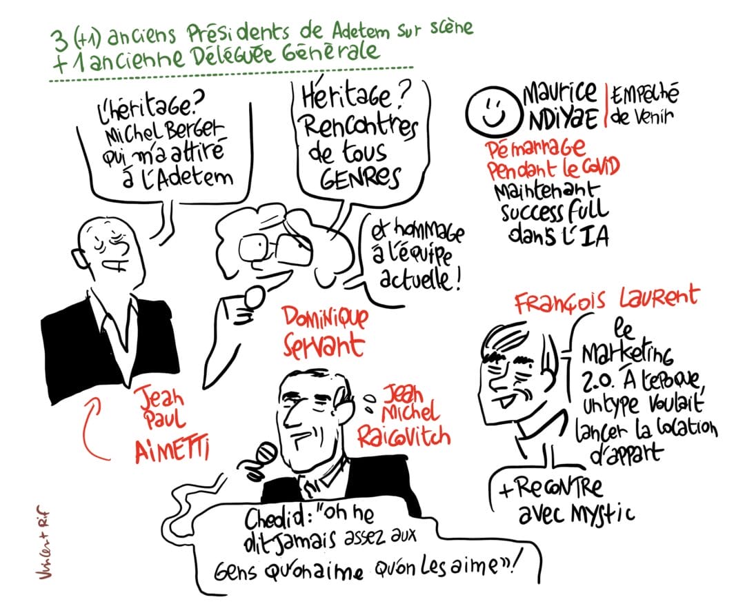 les anciens président de l'Adetem