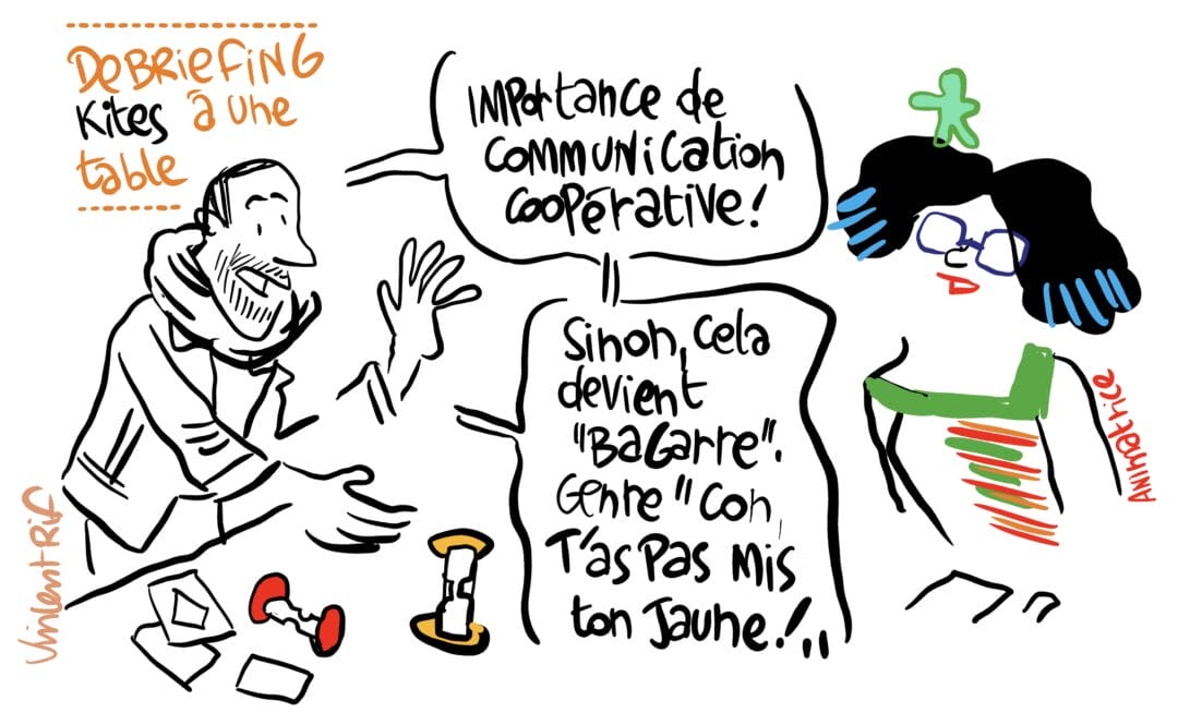 facilitation graphique pour un wokshop sur la règle du jeu - introduction