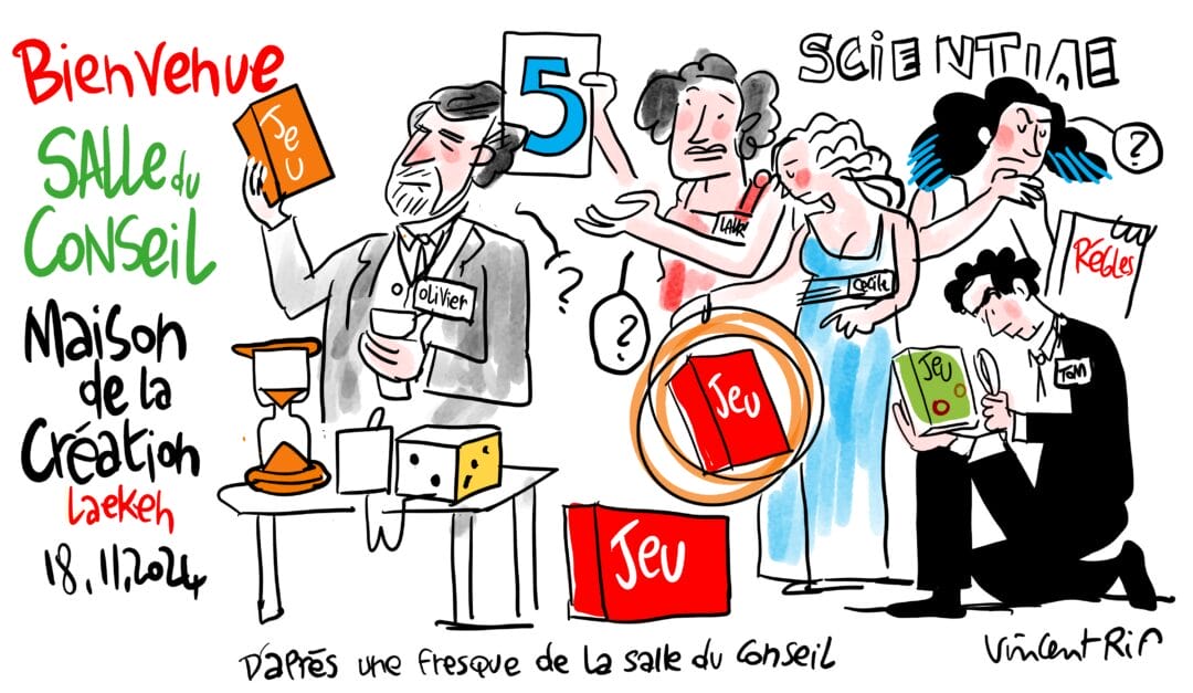 Dessin_Intro facilitation graphique pour un wokshop sur la règle du jeu - introduction